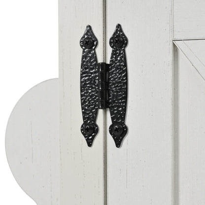 54" Farmhouse Rolling Island with Drop Leaf, Power Outlet