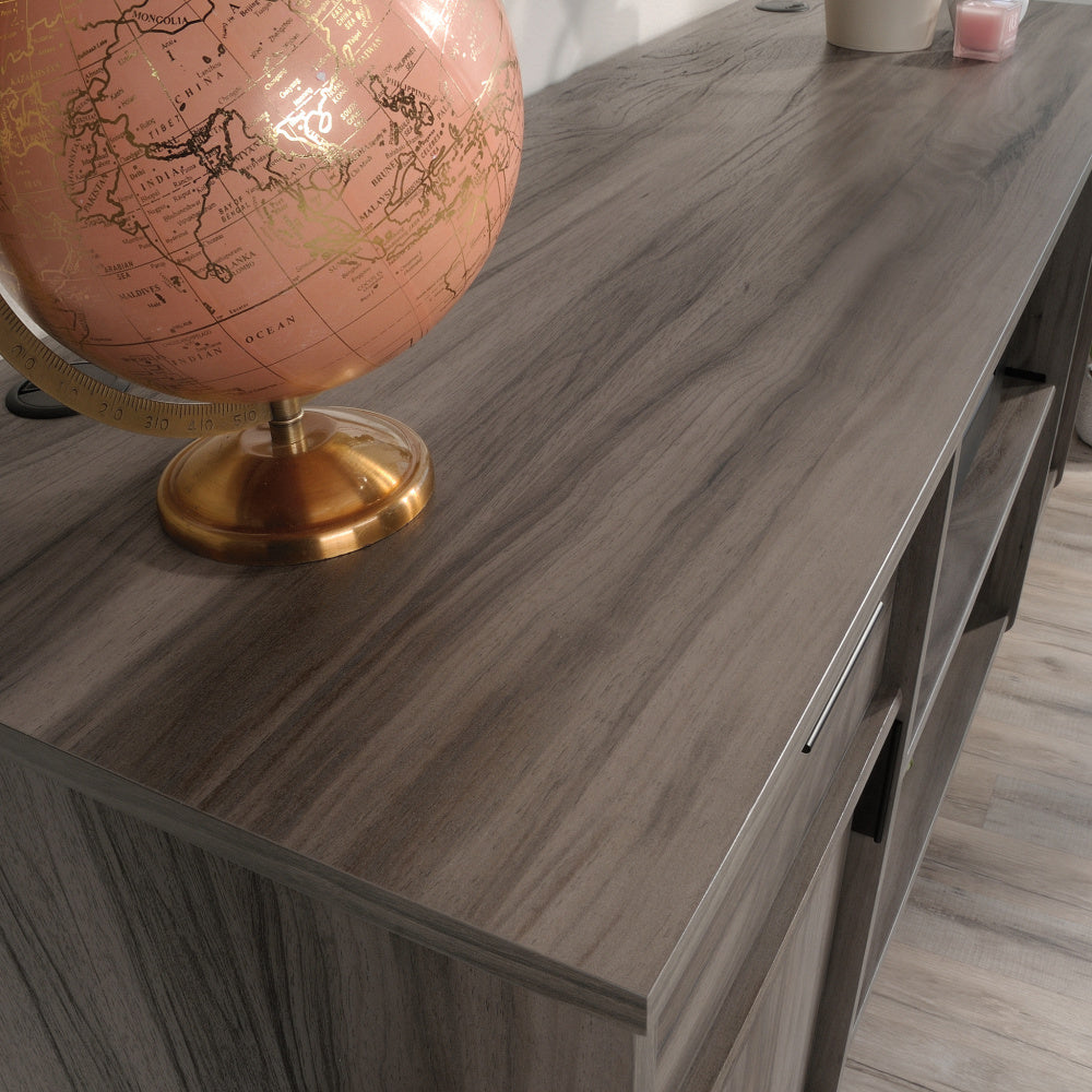 48″ Modern Credenza with Drawers and Cord Management - TimberFlare