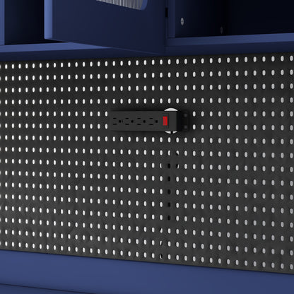 75″ Freestanding Buffet with Hutch, 63-Inch Large Coffee Bar Cabinet