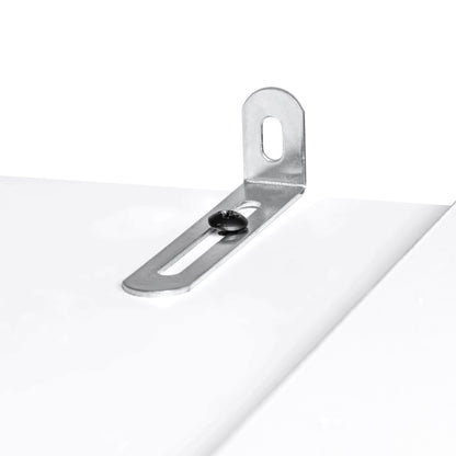 Textured White Pantry Cabinet with Pull-Out Shelves - TimberFlare