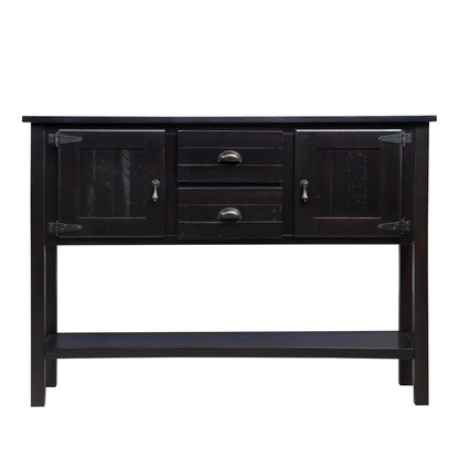 Mid Century Retro Solid Wood Sideboard