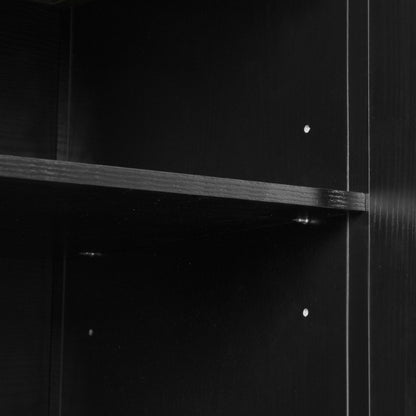 54" Farmhouse Rolling Island with Drop Leaf, Power Outlet