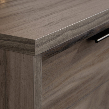 48″ Modern Credenza with Drawers and Cord Management - TimberFlare