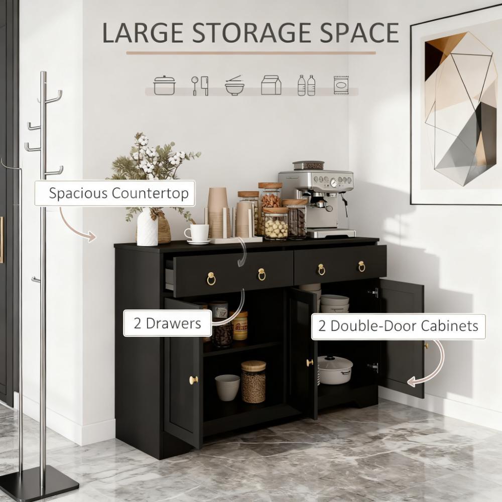 Farmhouse Barn Door Sideboard - TimberFlare