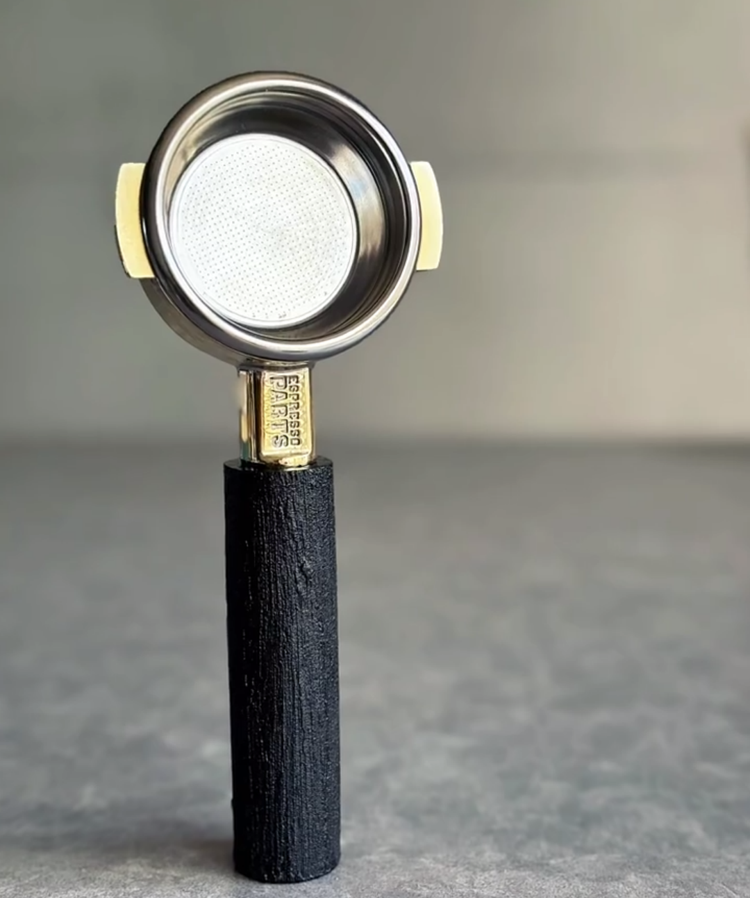 Obsidian Gold Artisan Bottomless Portafilter | Breville 54mm/58mm