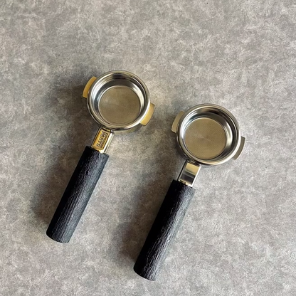 Obsidian Gold Artisan Bottomless Portafilter | Breville 54mm/58mm