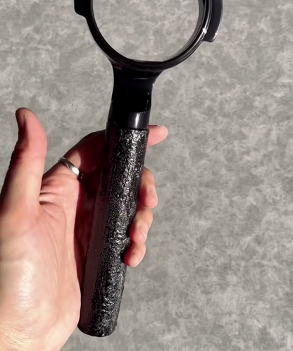 Obsidian Frost Artisan Bottomless Portafilter | Breville 54mm/58mm