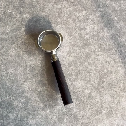 Obsidian Grain Artisan Bottomless Portafilter alternate angle 10 for compatible espresso machine
