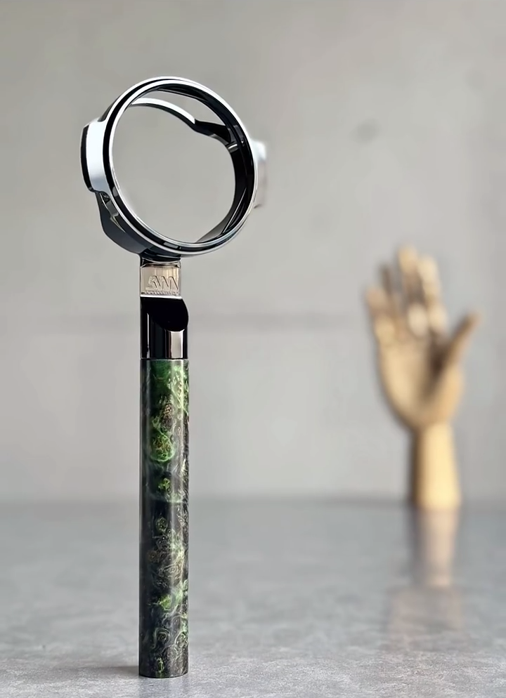 Golden River Artisan Bottomless Portafilter | La Marzocco 58mm image 4