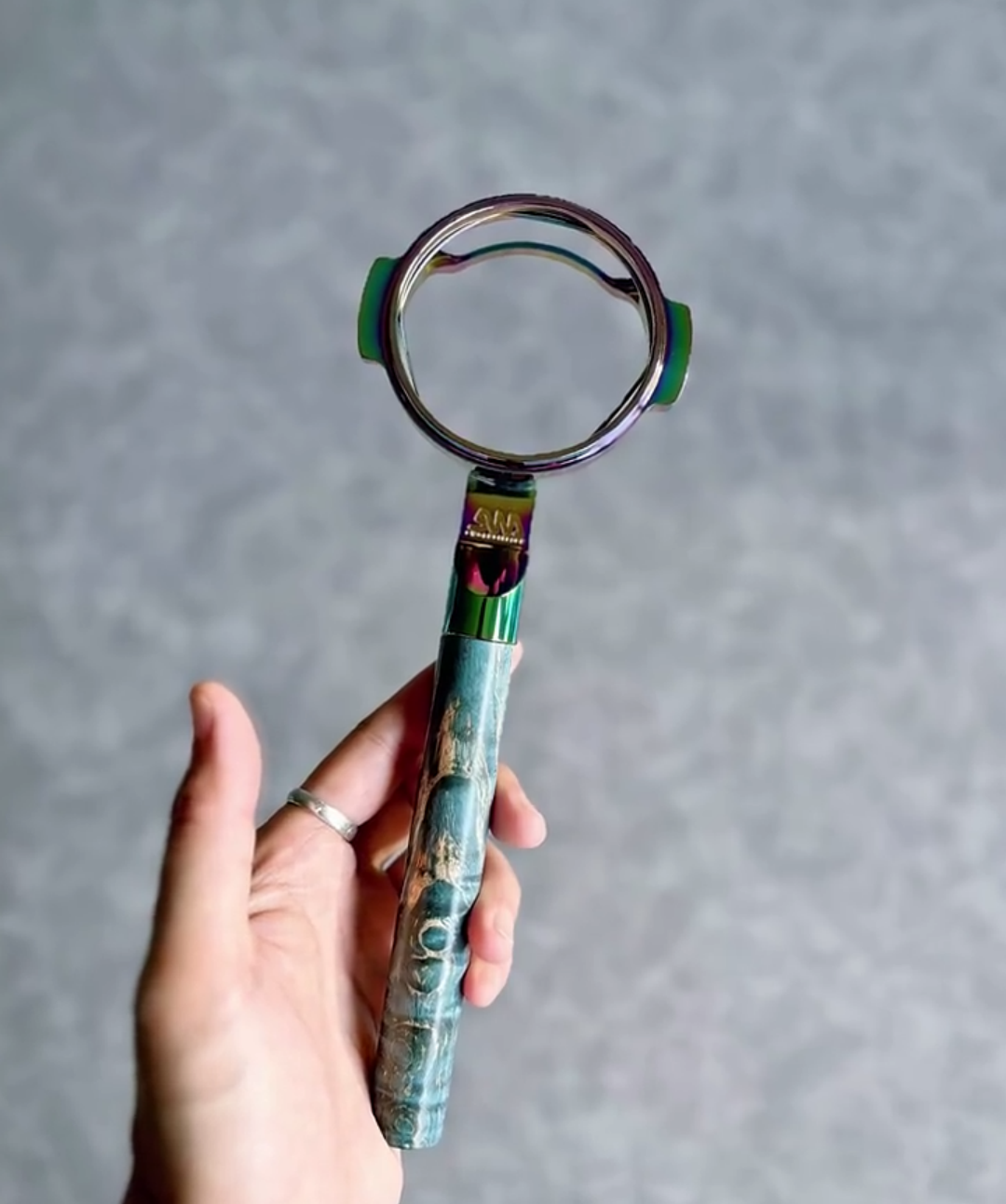 Nebula Swirl Artisan Bottomless Portafilter | Breville 54mm/58mm